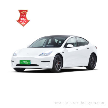 Tesla Model 3 Auto in stock Nuova auto elettrica per veicoli energetici per adulti di famiglia con un prezzo economico con nuova auto fatta in Cina